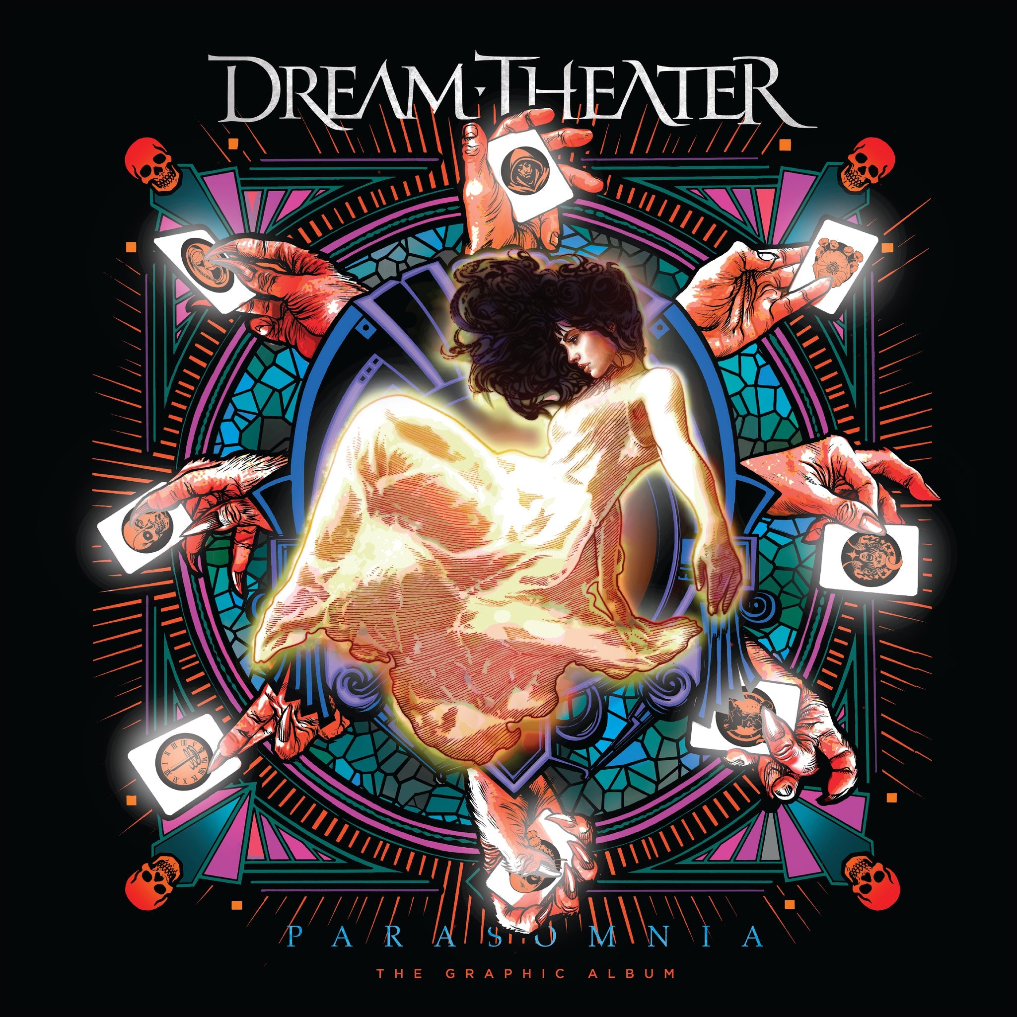 Cover image for Dream Theater: Parasomnia, The Graphic Album ISBN 9798886562743